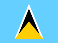 Flag of Saint Lucia Flag